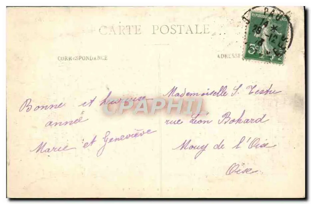 Pau - O Castelo Nacional — C.C. - 113 - Verso