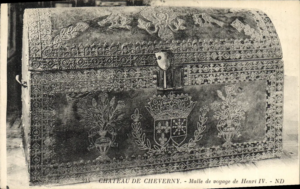 Château de Cheverny — Malle de voyage de Henri IV — Éditeur ND, n° 315 - Vorderseite
