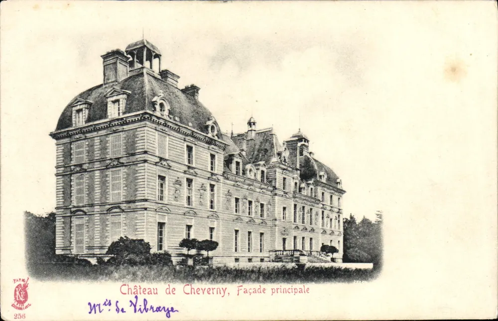 Castelo de Cheverny, Facha principal — editor TARM, n° 258 - Frente