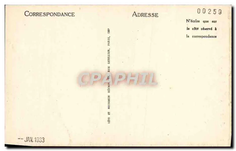 Saint-Denis — A Abadia — ND - Verso