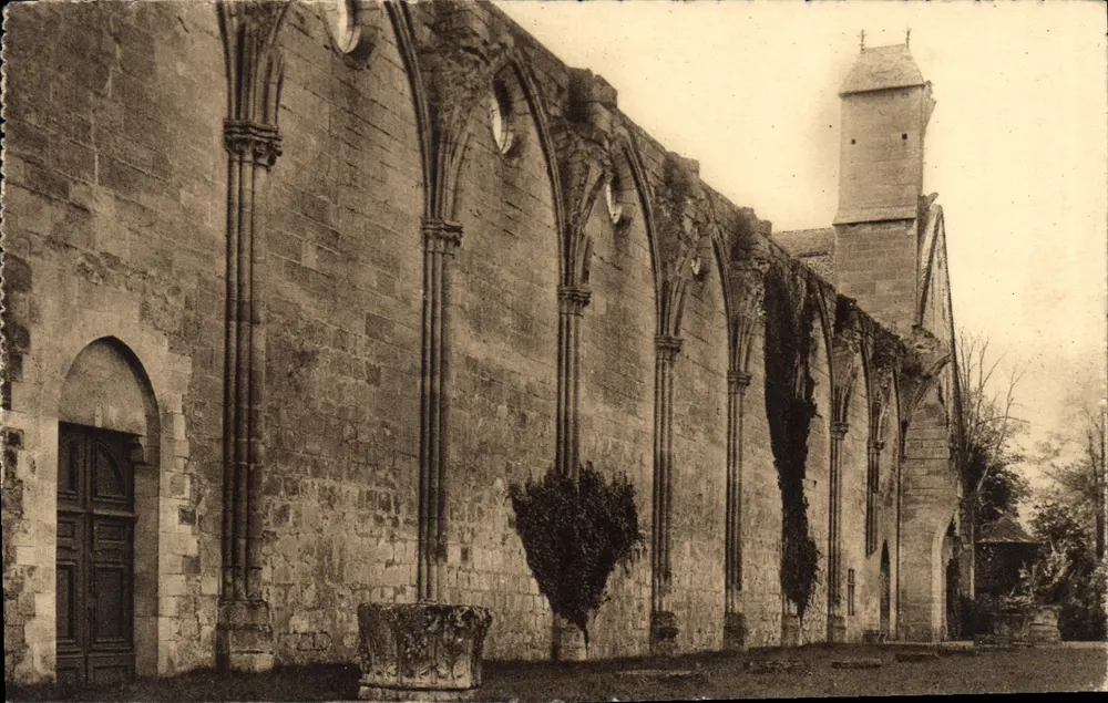 Abtei Royaumont — Ruinen der Abtei — Südmauer — Verlag G. Barrond, Plon, Viarmes (S.-et-O.) - Vorderseite