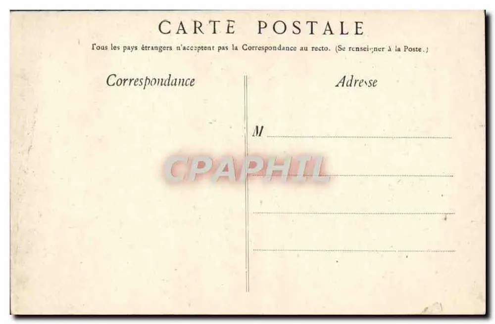 LOURDES — Pelerinos diante da Gruta — Edição F. V. - Verso