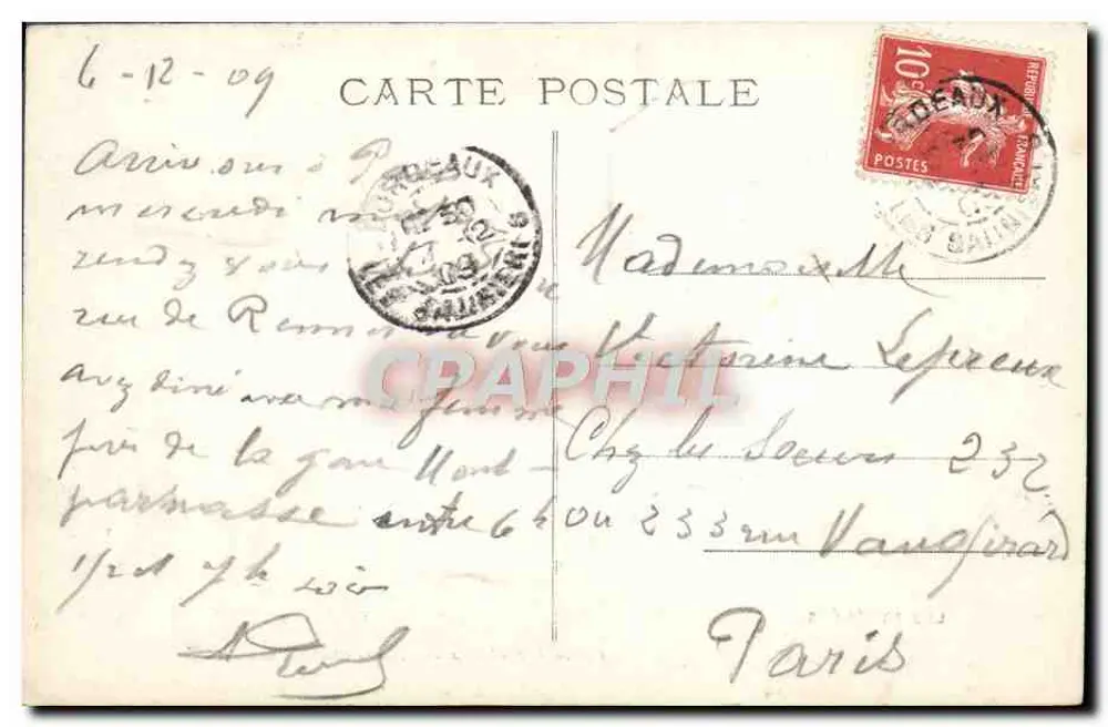 Lourdes - A Esplanada durante a Procissão — Edição Lourdes, n° 802 - Verso