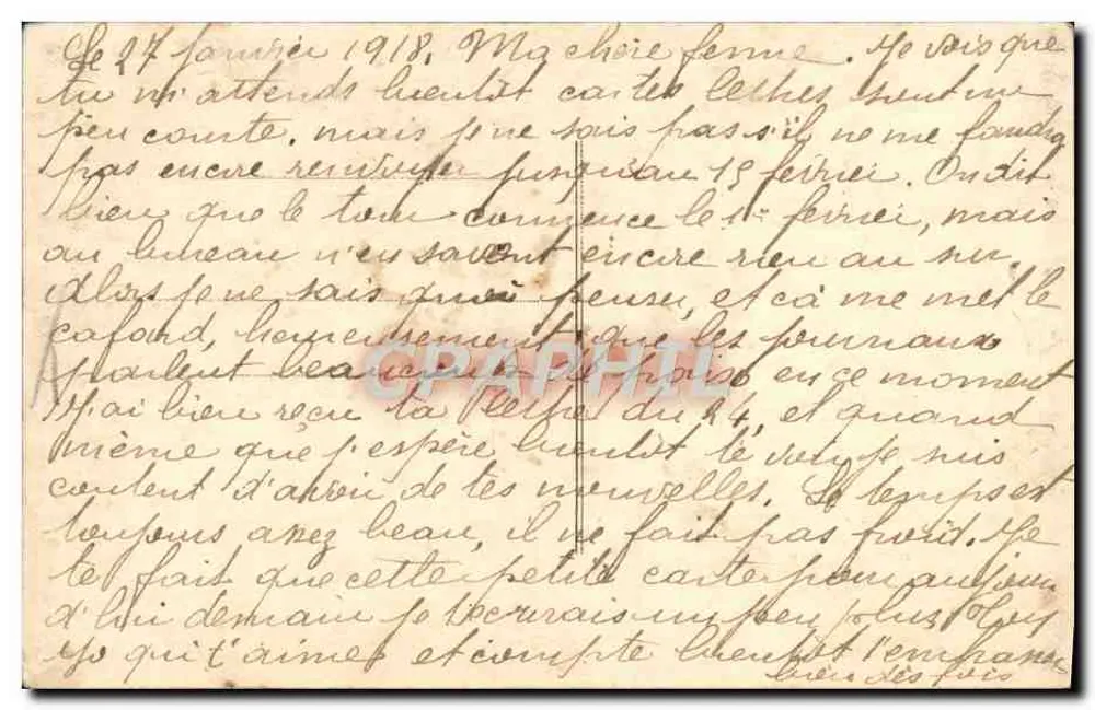 Criança com buquê — La Favorite 81 — editor La Favorite - Verso