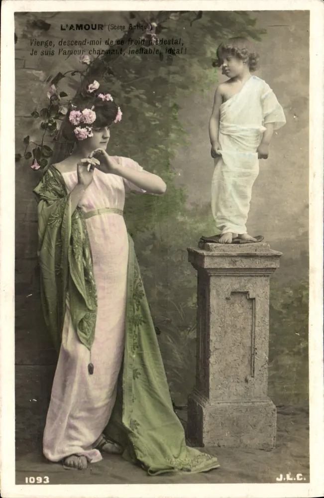 Die Liebe (Alte Szene) — J.L.C. n°1093 - Vorderseite