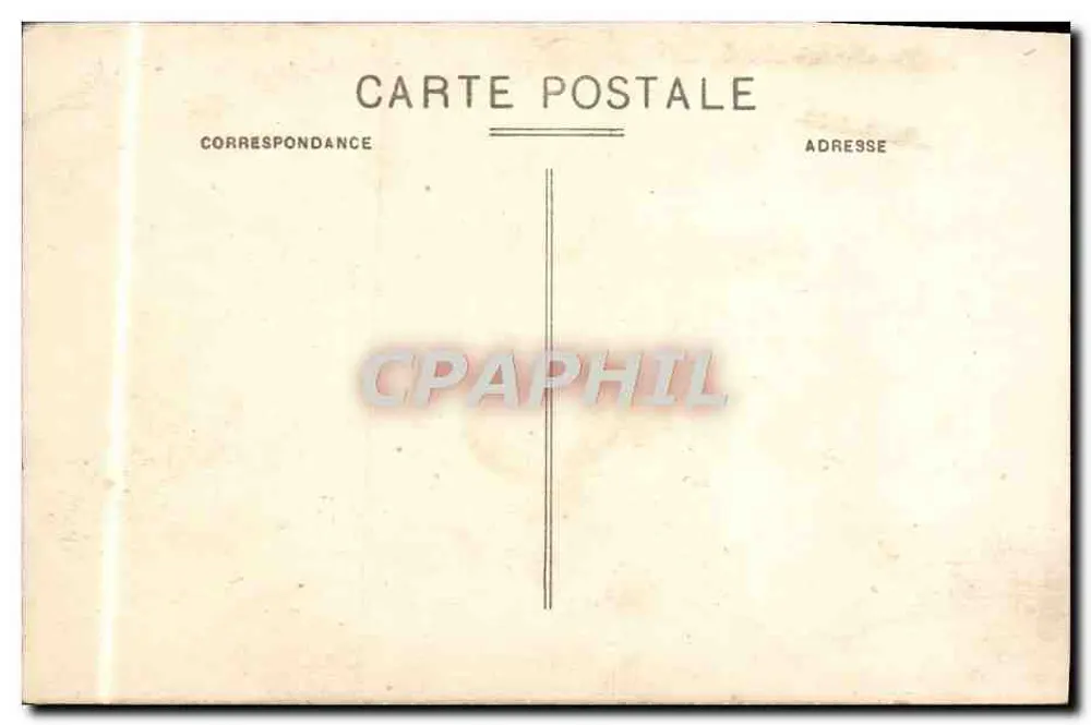La Rochelle - A Catedral — editor L.C., número de série 672 - Verso