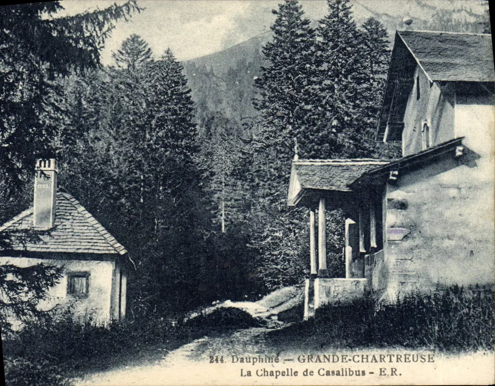 Die Kapelle von Casalibus — Grande-Chartreuse — E.R. — Verlag E.R. Nr. 244 - Vorderseite