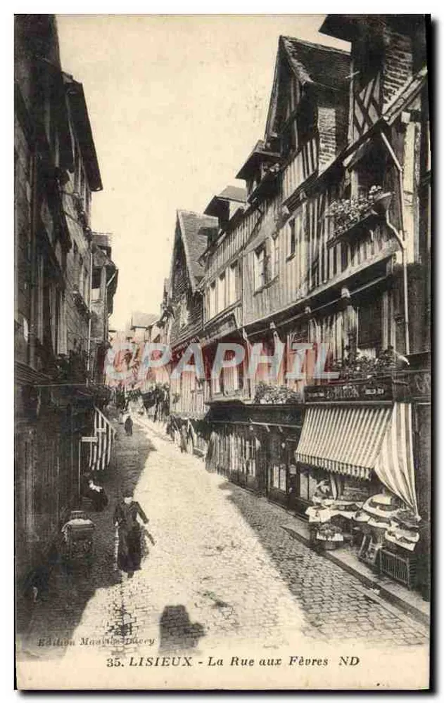 LISIEUX - Die Straße der Fèvres — Edition Maunoir-Diery, n°35 - Vorderseite