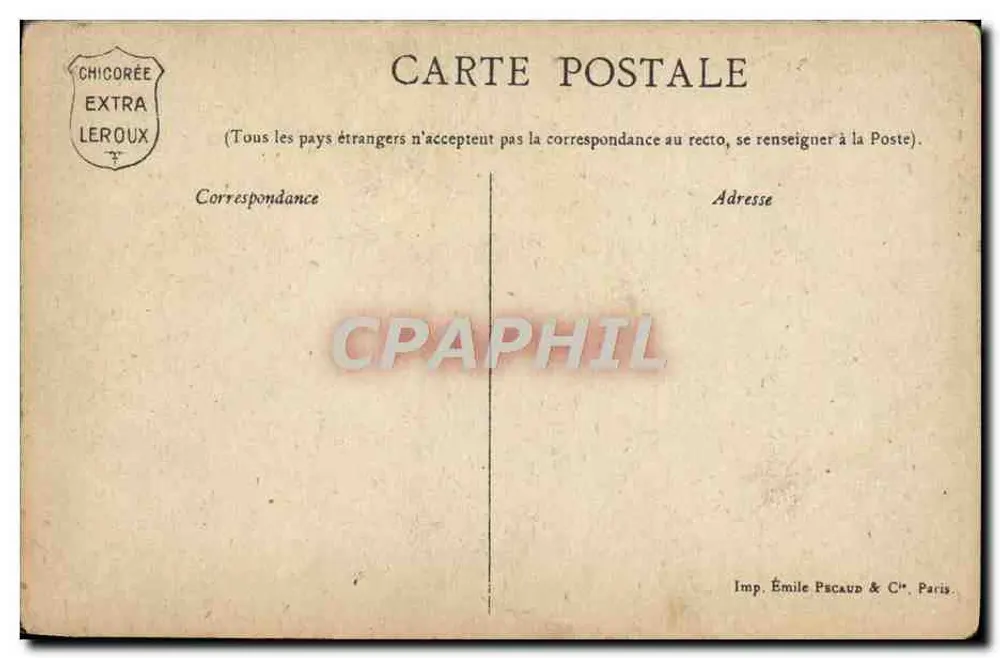 Sport - Fechten - Verlag: Émile Picaud & Cie, Paris - Rückseite