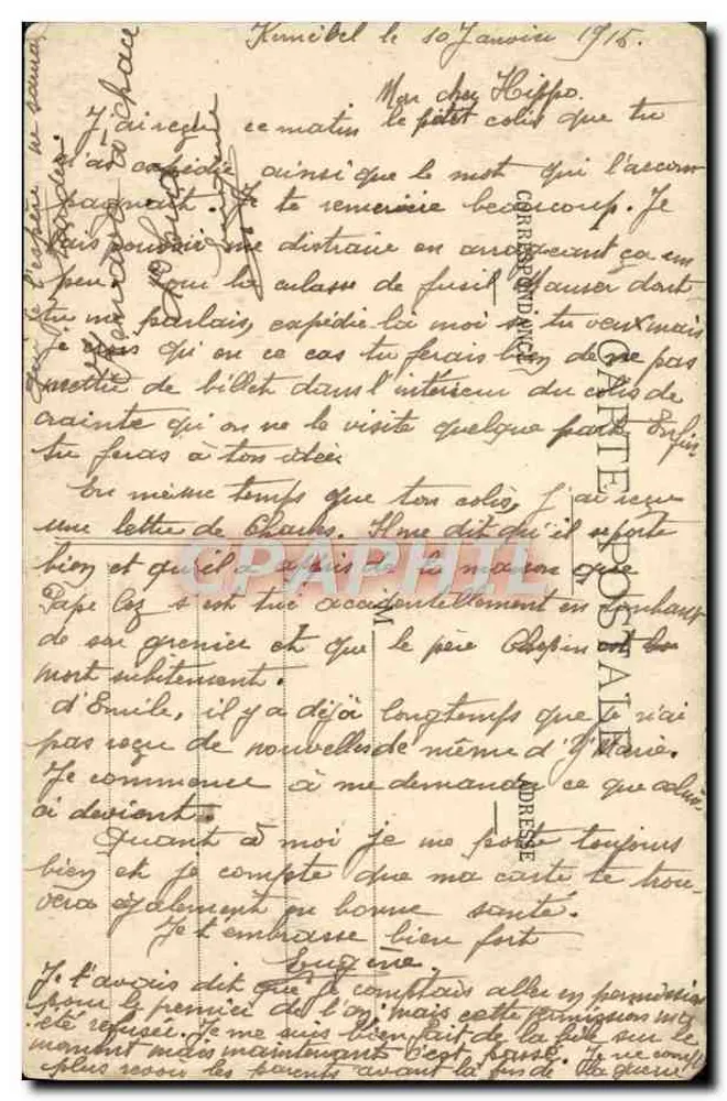O Cruiser-Couraçado Gueydon — Coleção H. Laurent, Port-Louis - Verso
