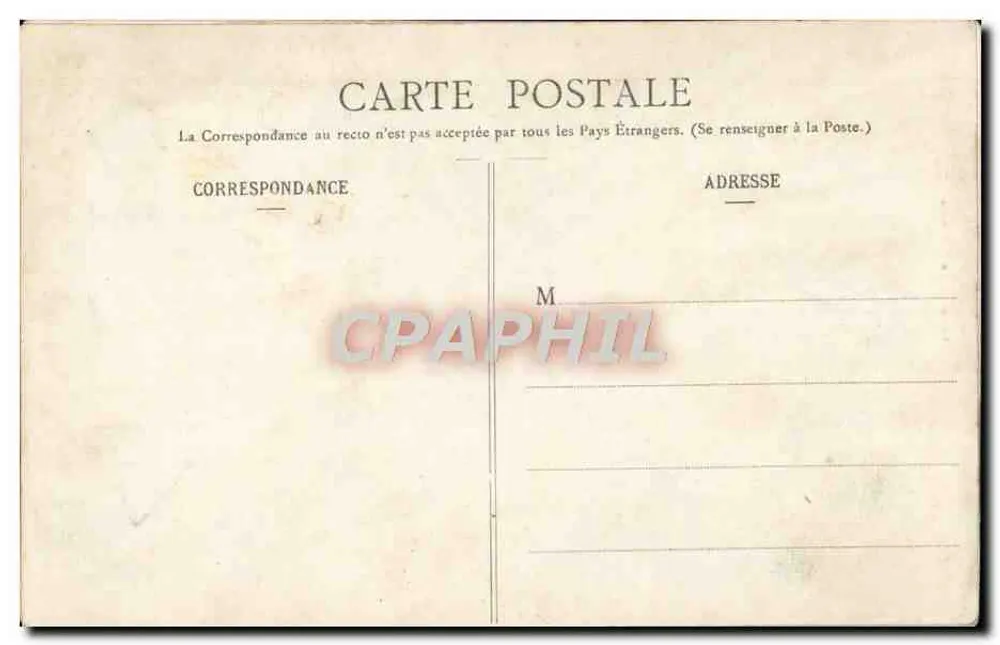 Lourdes — Jubilé des Apparitions de 1858-1908 — éditeur Bounamy, Pottiers - Verso