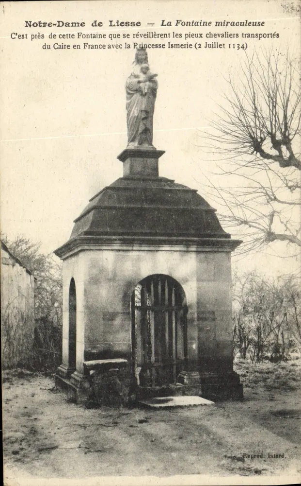 Notre-Dame de Liesse — Die Wunderquelle — Reprod. Interd. - Vorderseite