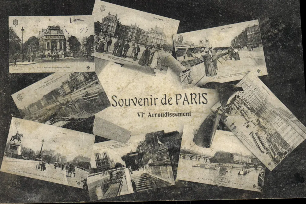 Souvenir de PARIS — VIe Arrondissement — éditeur TOUY PAIN - Frente