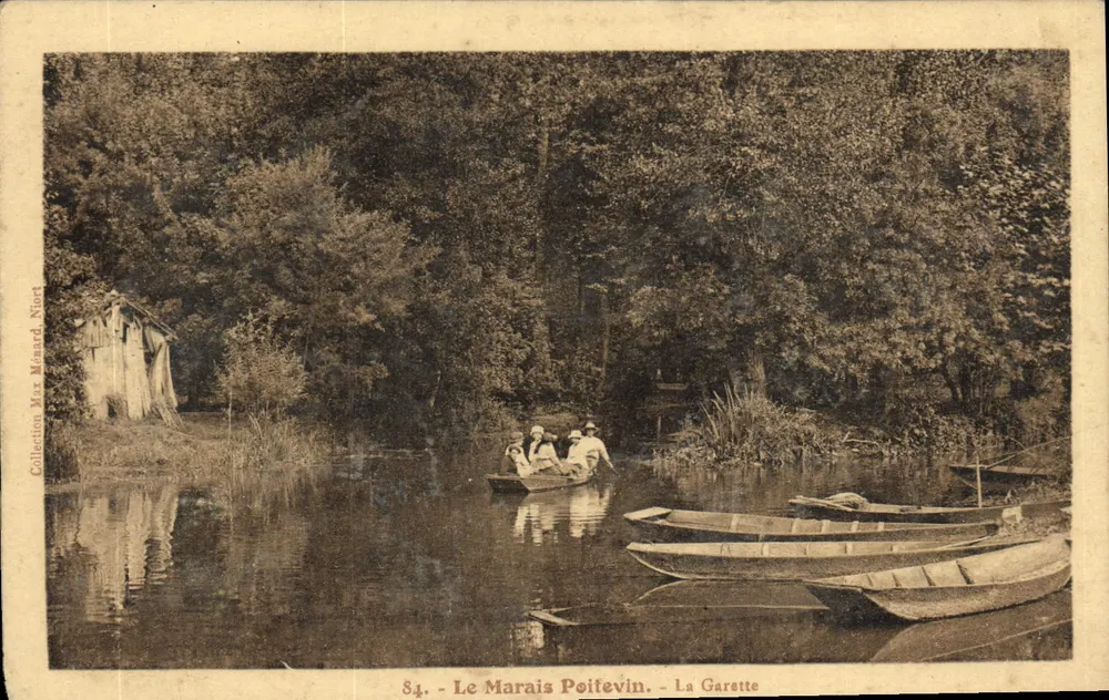 Het Marais Poitevin — La Garette — Collectie H. Mardet, N°84 - Voorkant