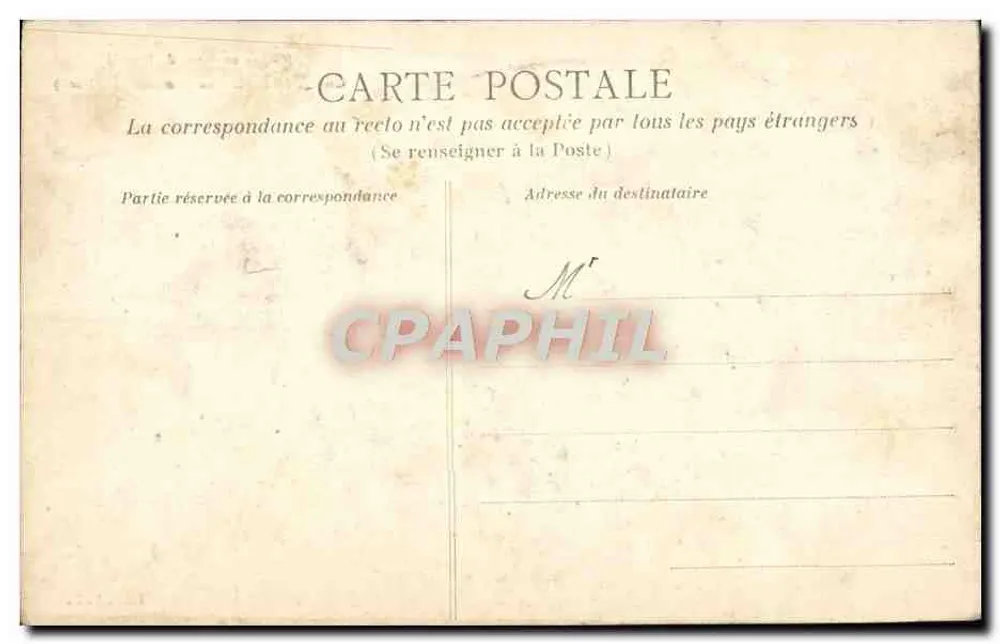Criqueville - O Castelo (lado Norte) — Os arredores de Dozulé — Edit. V. B. - Verso