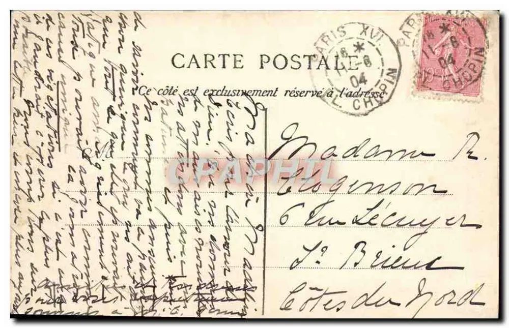 Lisieux und seine Umgebung — Schloss Saint-Germain-de-Livet — Verlag La Normandie, Nr. 1 - Rückseite