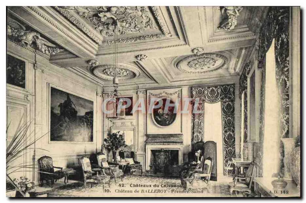 Schloss BALLERROY - Erster Salon — Schlösser von Crivano — A.D. 142 - Vorderseite