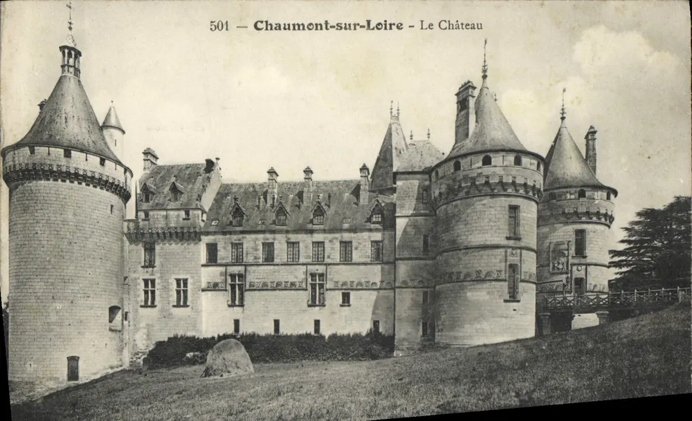Chaumont-sur-Loire — Het Kasteel — Uitgever: Graphi, n° 501 - Voorkant