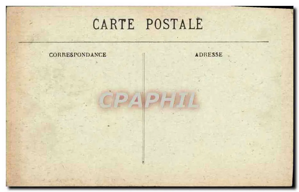 Castelo de Saint-Sulpice-sur-Rillé — Arredores de Laigle (Orne) — Impressora Fototipia E. Fasquis, Laigle, n°14 - Verso