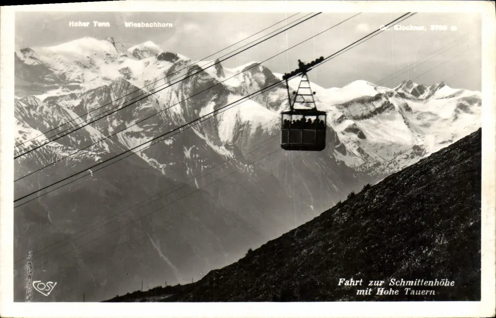 श्मिटेनहोए के लिए यात्रा होहे टौएर्न के साथ — कॉसी — श्रृंखला संख्या अदृश्य - आगे