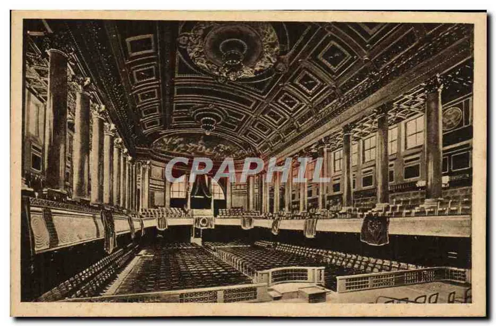 Wiesbaden — Kurhaus, großes Musiksaal — Photogravure n°22 103 - Vorderseite
