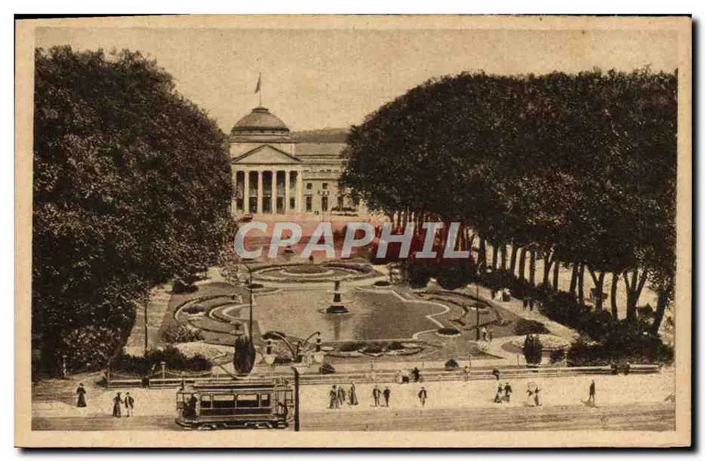 Wiesbaden — Kurhaus — Kurzustellungsraum — Photogravure Postfrankierte - Vorderseite
