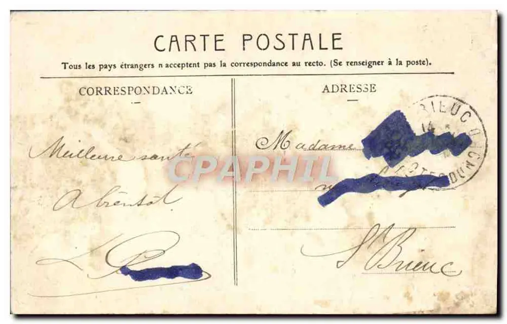 La Rochelle — El Mail con la fuente — editor no visible - Reverso