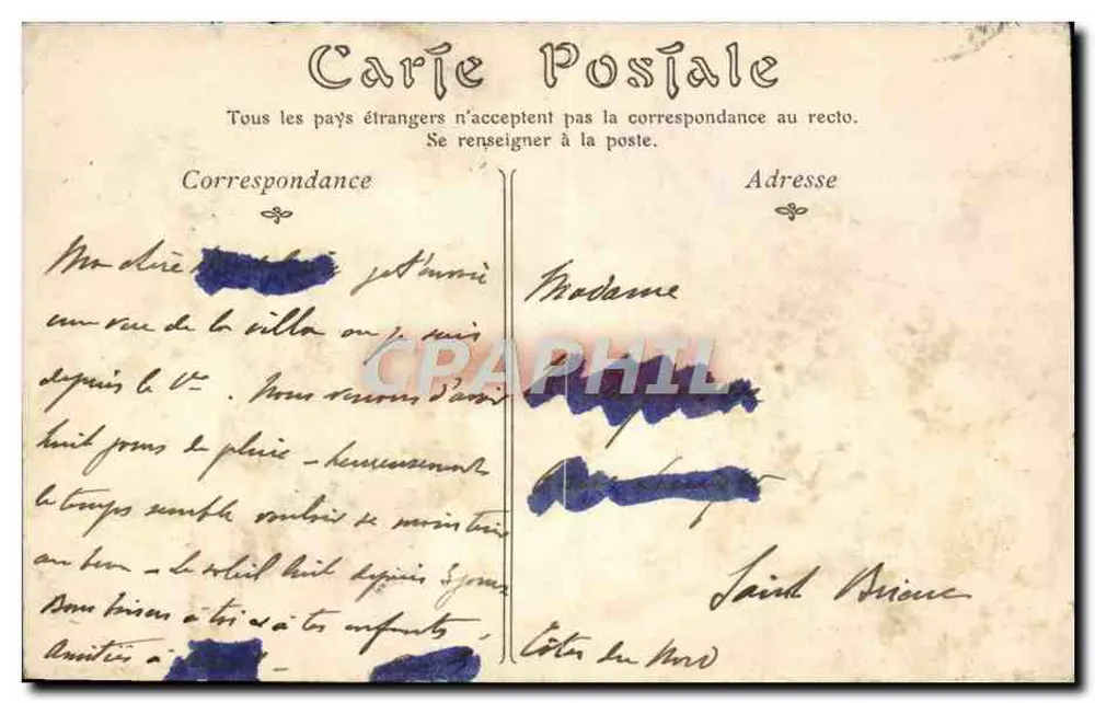 NICE — Fondation Furtlado-Hune — éditeur inconnu, n° 700 - Verso