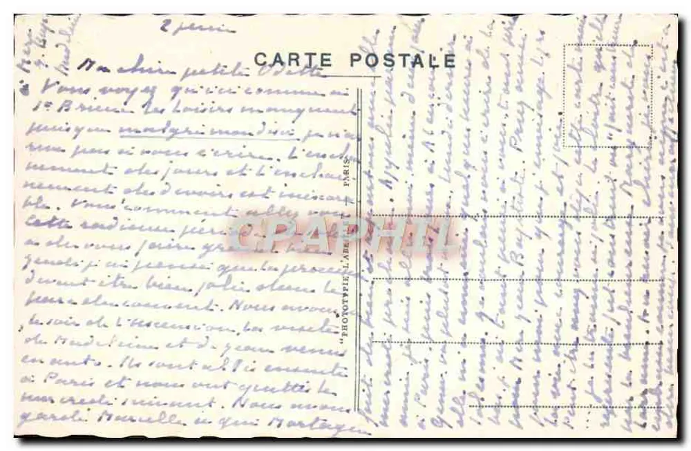 Mortagne — O Hospital. O Claustro. - Verso