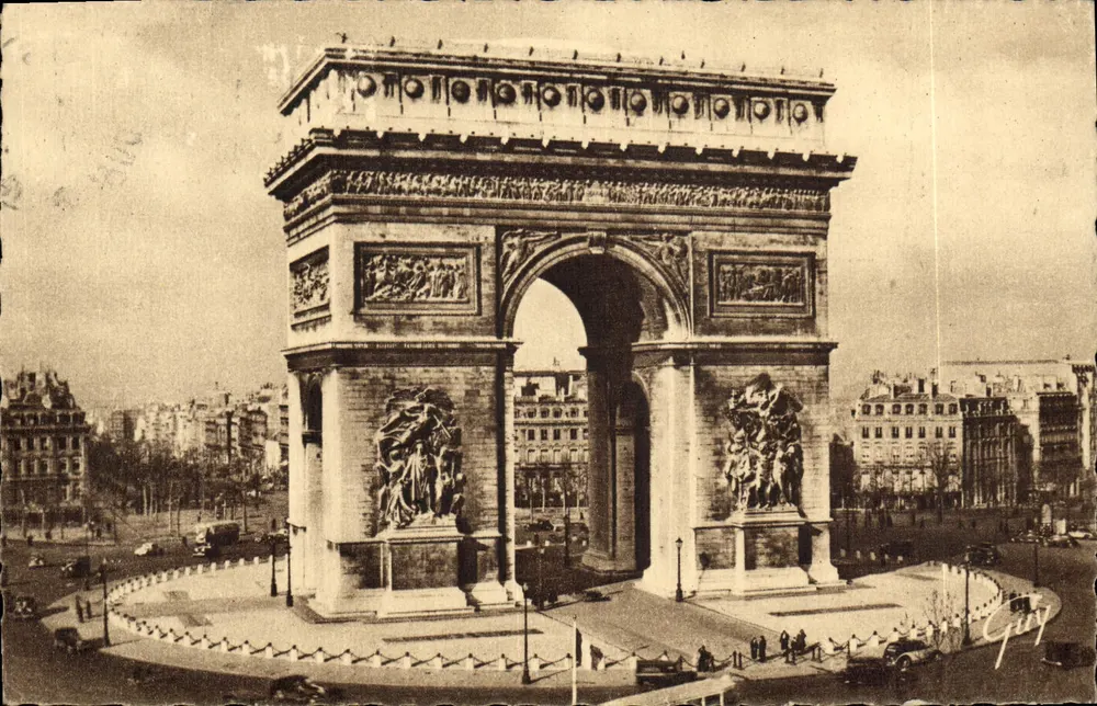 Arc de Triomphe — Paris — Editions d'Art Guy - Vorderseite