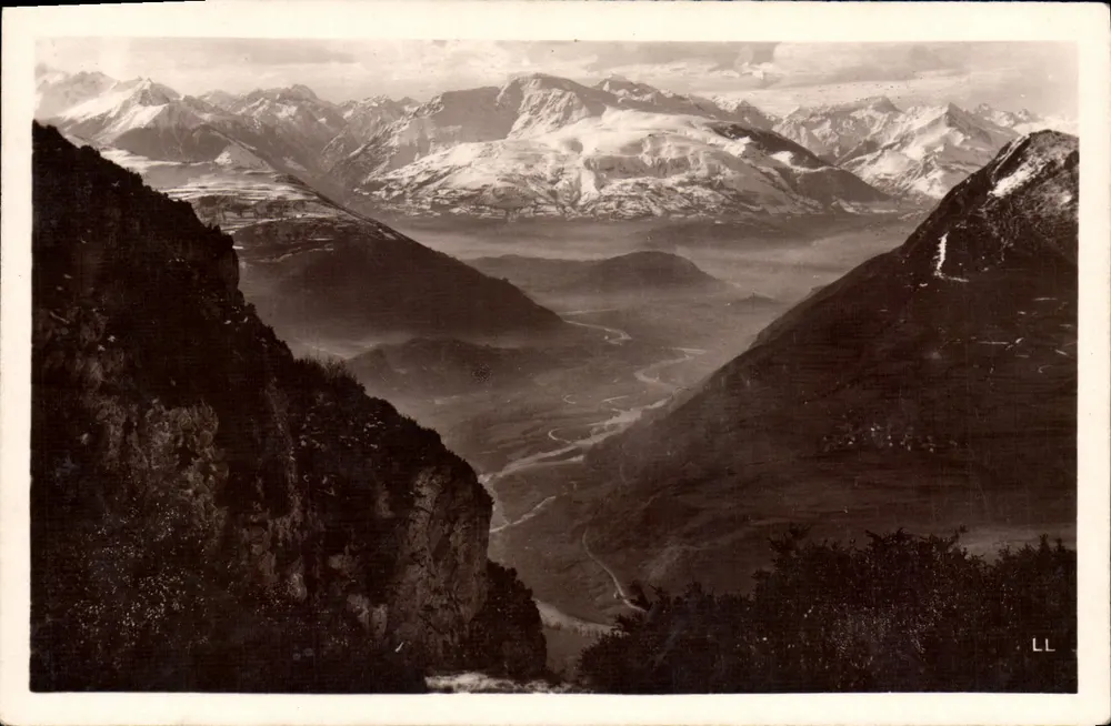 Lourdes — Ansicht des Observatoriums auf dem Pic du Jer — LL - Vorderseite
