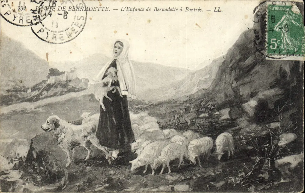 Die Kindheit von Bernadette in Bartrès — LL. - Vorderseite