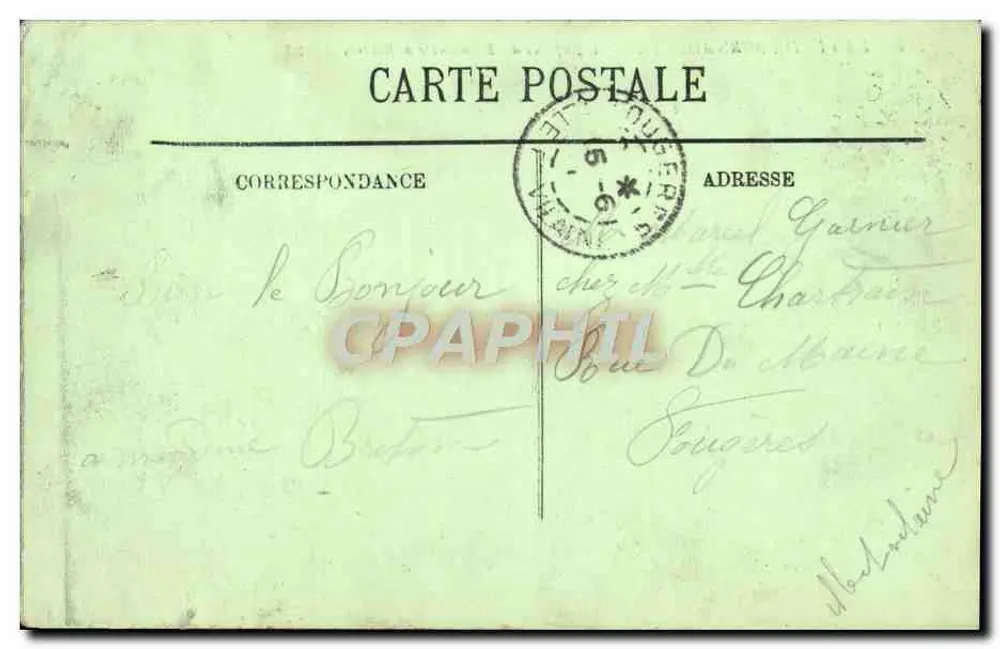 Die Kindheit von Bernadette in Bartrès — LL. - Rückseite
