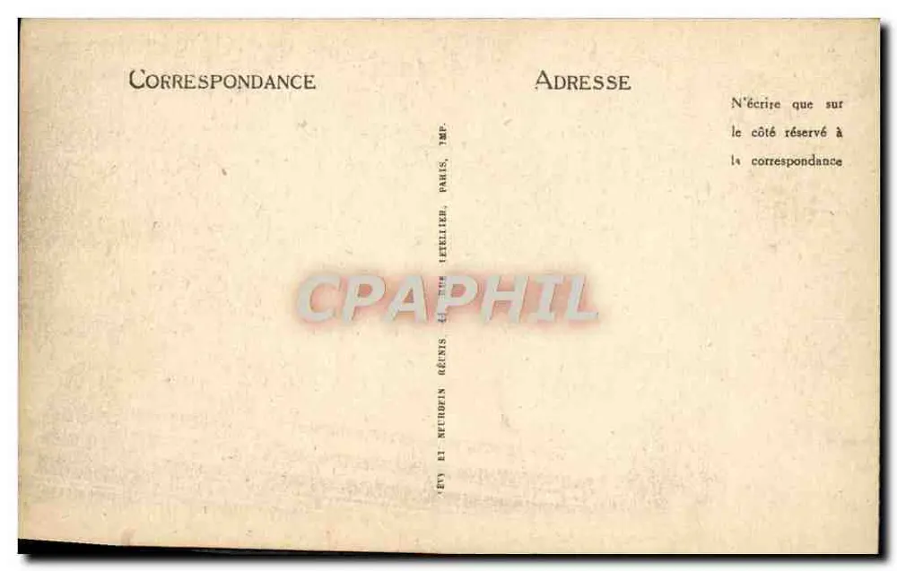 Lourdes — La Basílica y el Gave — LL - Reverso