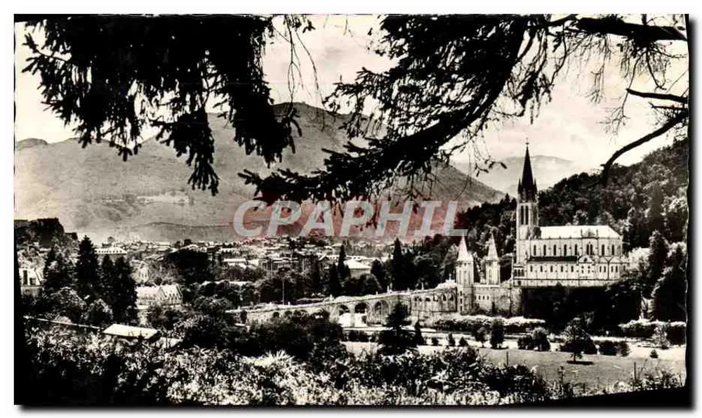 Lourdes — A Basílica e o pico do Jer — Edições RULLA - Frente