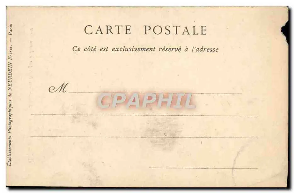 Kuppel des Panthéon — Sainte-Geneviève, vom Baron Gros — ND Phot - Rückseite