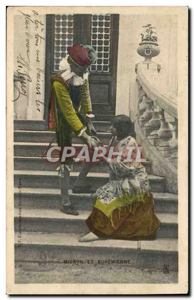 Mignon und Bohémienne — R. F. ELECTRA, Paris — n° 24 - Vorderseite