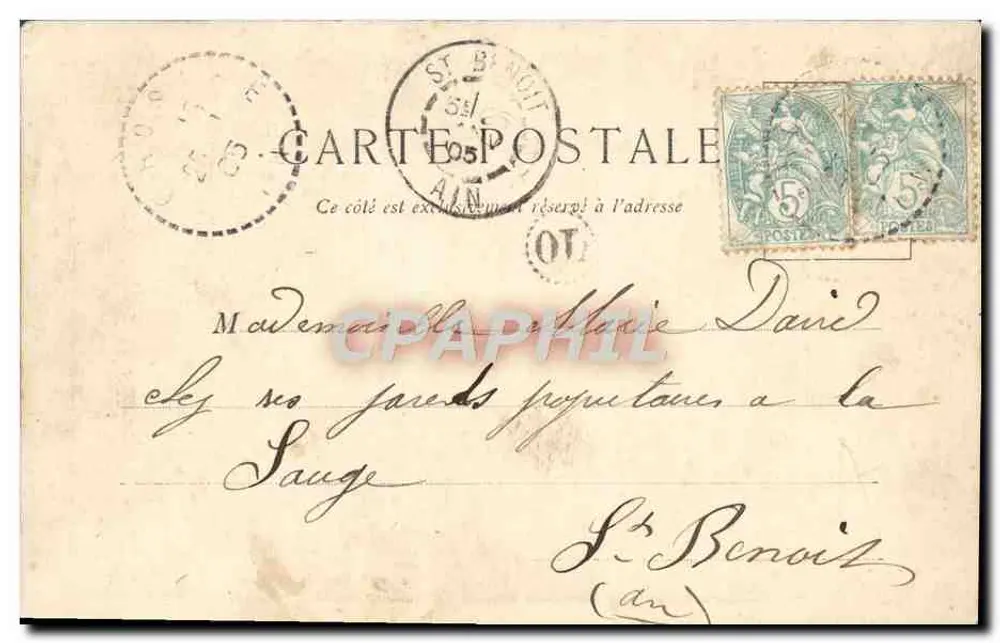 Mignon und Bohémienne — R. F. ELECTRA, Paris — n° 24 - Rückseite