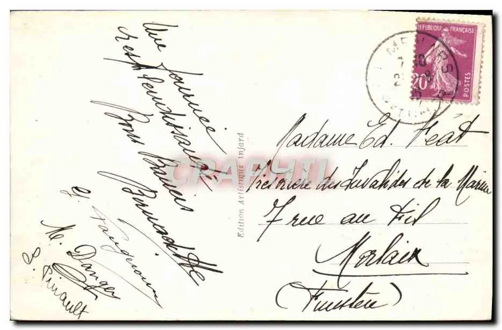 Ménars (L-et-Ch.) — Das Schloss — Die Rotonde de Soufflot aus den Gärten gesehen — Anjard - Rückseite