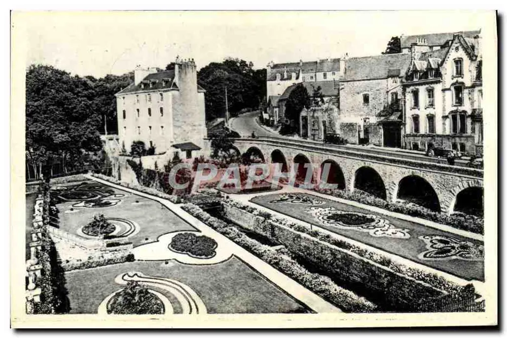 Vannes — Os Jardins — Editor: Paris - Stamboul - Frente