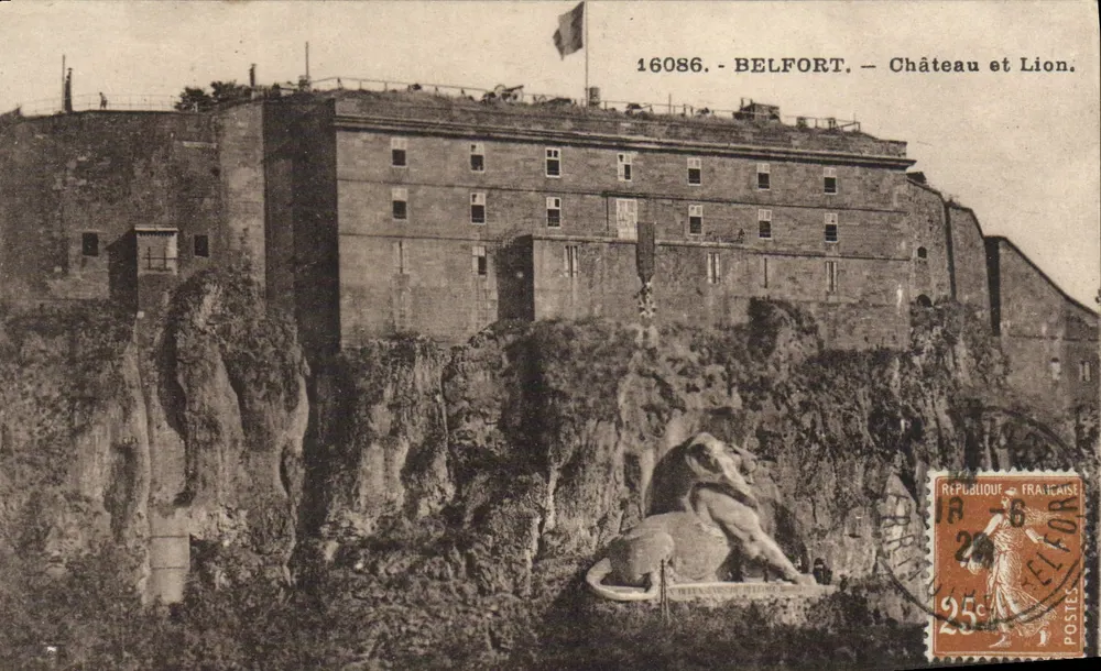 Belfort — Castelo e Leão — 16086 - Frente