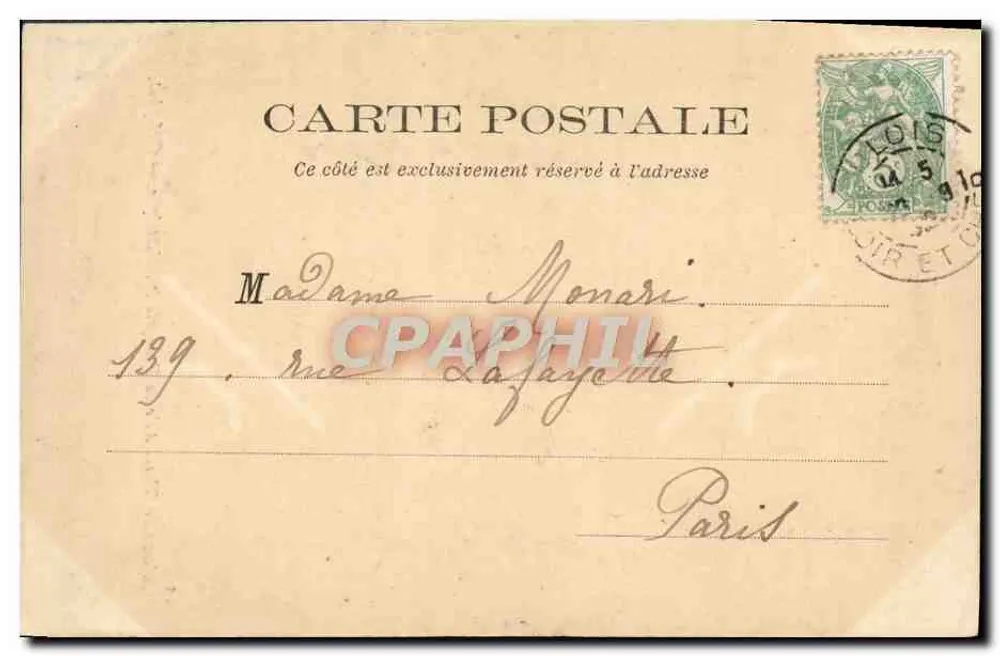 Schloss Blois. Flügel von François Ier. Der Attik — GH phot. - Rückseite