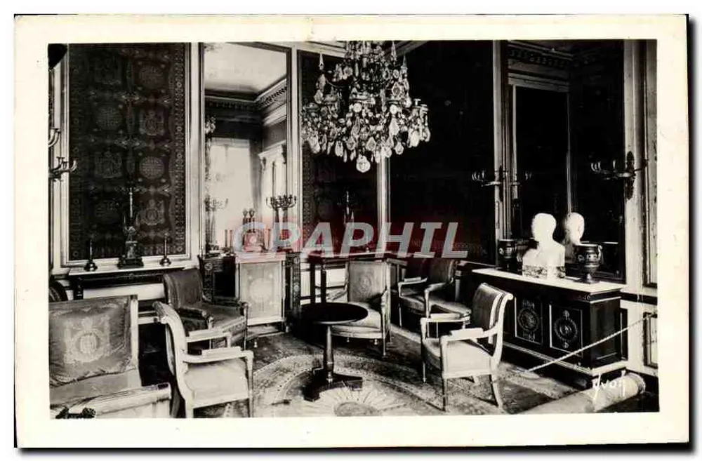Sala del Palazzo di Fontainebleau — Salone dell'Abdicazione — Éditions d'Art Lyon - Recto