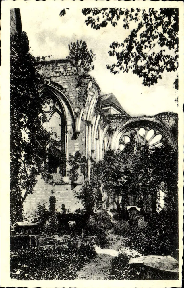 Angers — Ruínas da Abadia de Toussaints — Cie des Arts Photographiques - Frente