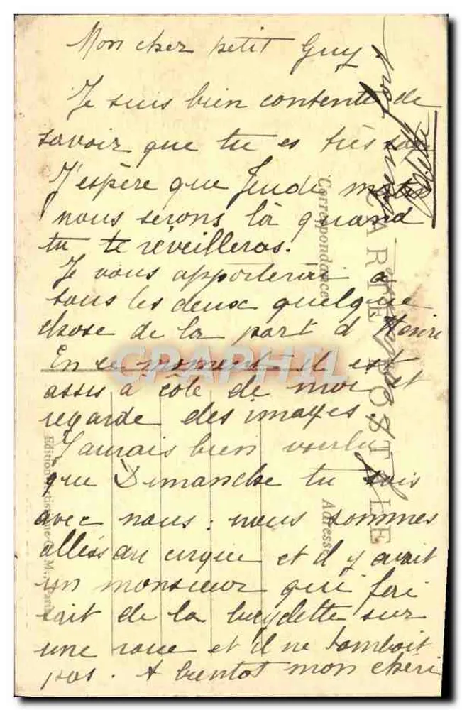 Paris — Panorama der Seine von Notre-Dame — C.M. Nr. 145 - Rückseite