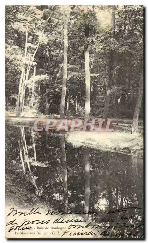 La Mare aux Biches - Bois de Boulogne - G. I. - Vorderseite
