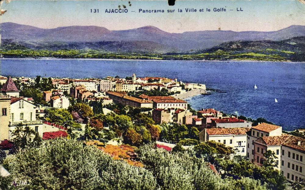 Ajaccio — Panorama sur la Ville et le Golfe — LL - Vorderseite
