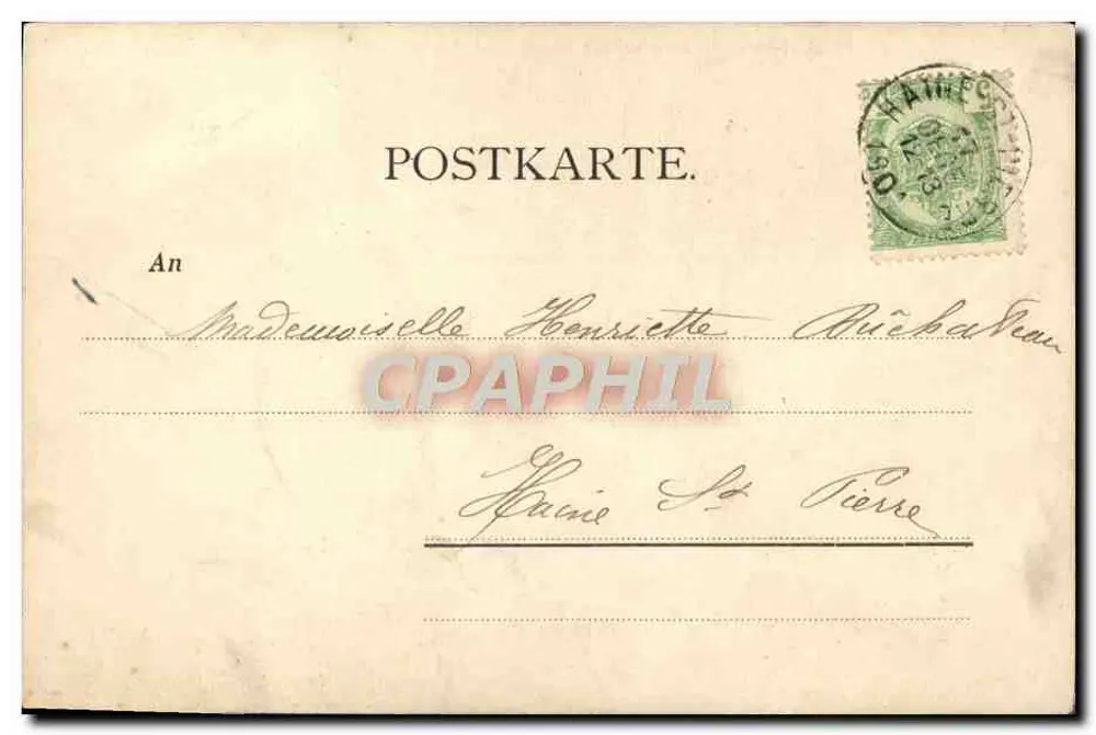 Frau in Abendkleid und Hund auf den Stufen — K. Gampenrieder — Künstler-Postkarte Nr. 1630 — München, Kunstverlag A. Ackermann - Rückseite