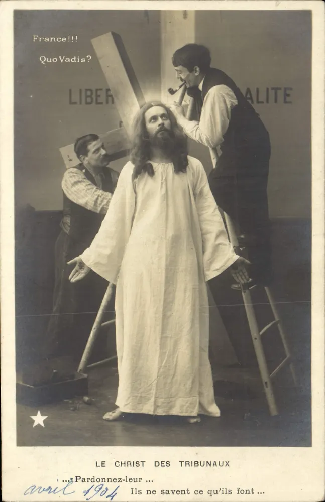 Christus der Tribunale — Theater Szene — Serie Nr. 760 - Vorderseite