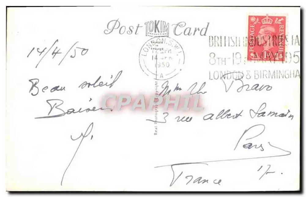 Londres. The Old Curiosity Shop — imortalizado por Charles Dickens — 278. - Verso